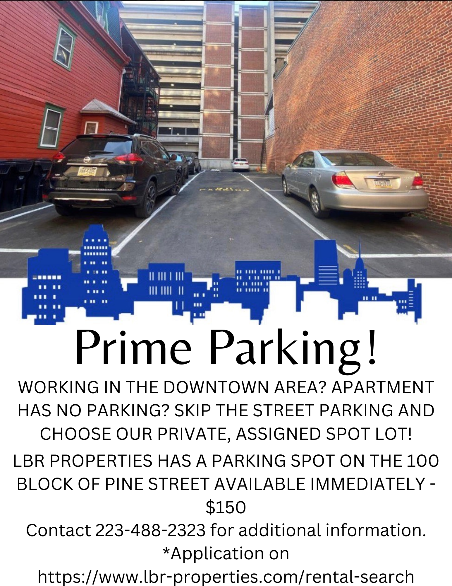123 Pine Street Parking Spaces - 2